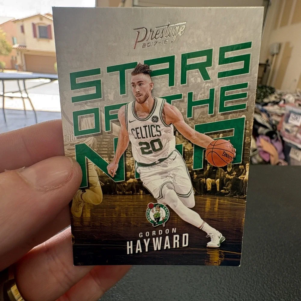 NBA Basketball Card Lot 6pc Gilbert Arenas Rookie Gordon Hayward Malik Monk Rice